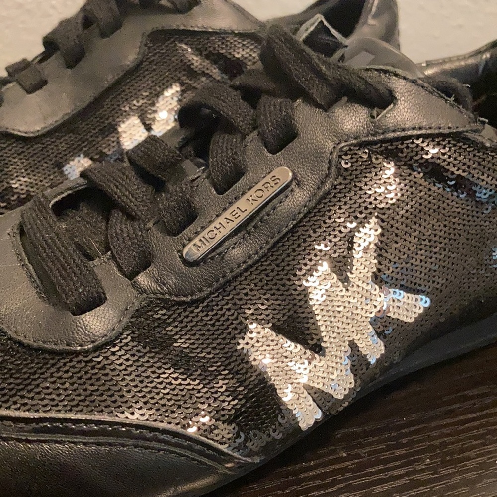 Michael Kors sequin sneakers size 6.5